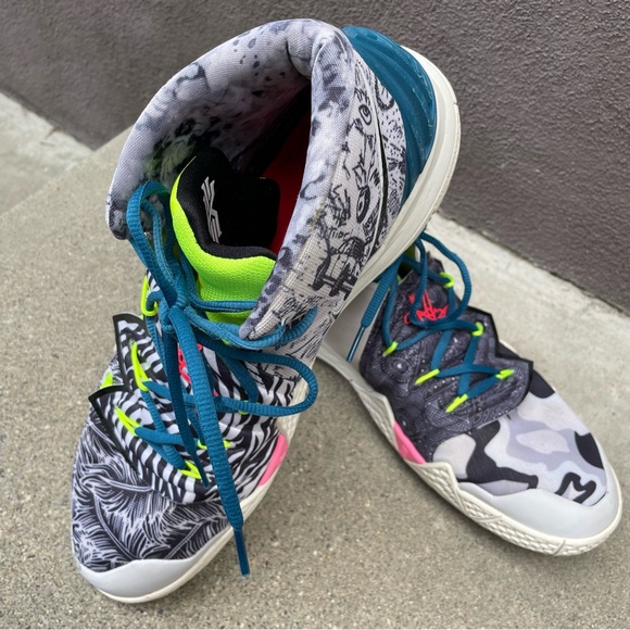 Nike Kyrie Hybrid S2 EP 'What The Neon' Men's Sneaker Shoe (Size 14) - Picture 10 of 12
